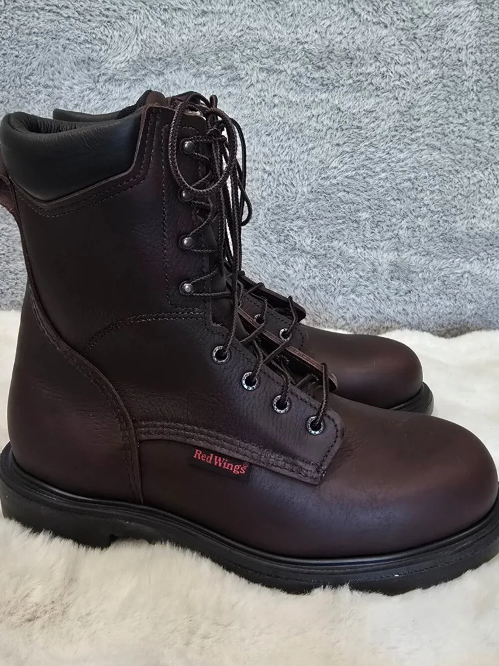 Red Wings SuperSole® 2.0 Men's 8-inch Soft Toe Boot #608 Size 9 EE NEW USA MADE